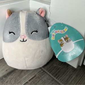 5” Pax the hamster squishmallow